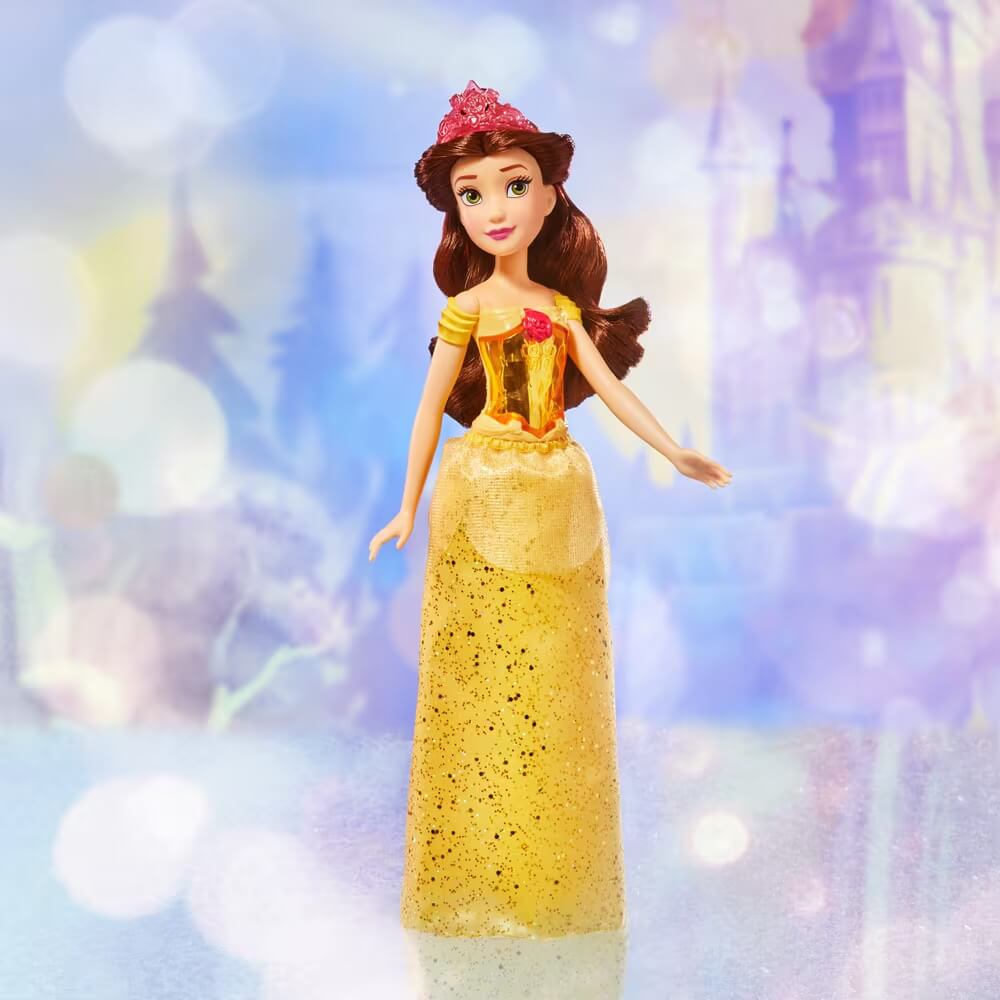 Poupée princesse scintillante Disney - Belle (33 cm)-Hasbro-Boutique LeoLudo