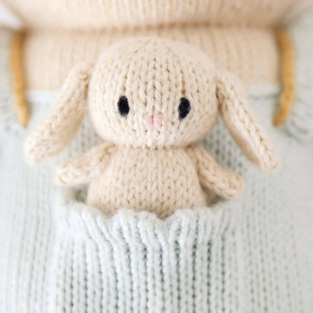 Poupée tricotée Briar le lapin-cuddle + kind-Boutique LeoLudo