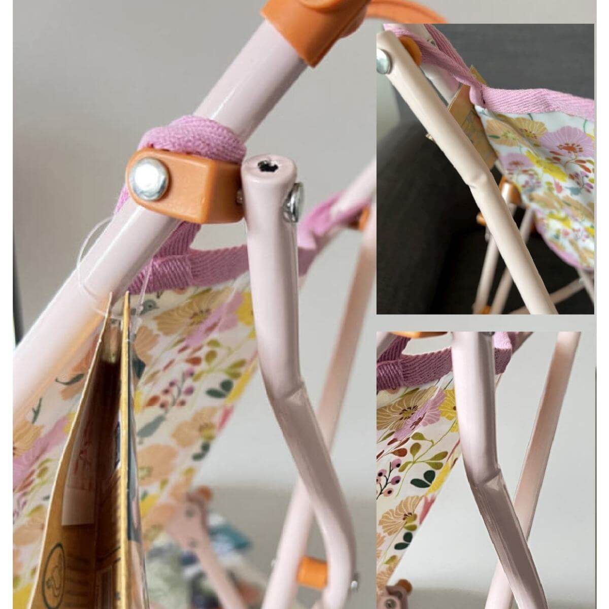 Poussette Flowers Pomea pour poupée (54 cm) - Accessoires poupée - Boutique LeoLudo - Djeco