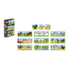 Puzzle d'association Trionimo (10 x 3 pcs) - Casse - têtes - Boutique LeoLudo - Janod