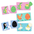 Puzzle duo Articulo - Les oeufs rigolos - Casse - têtes - Boutique LeoLudo - Djeco