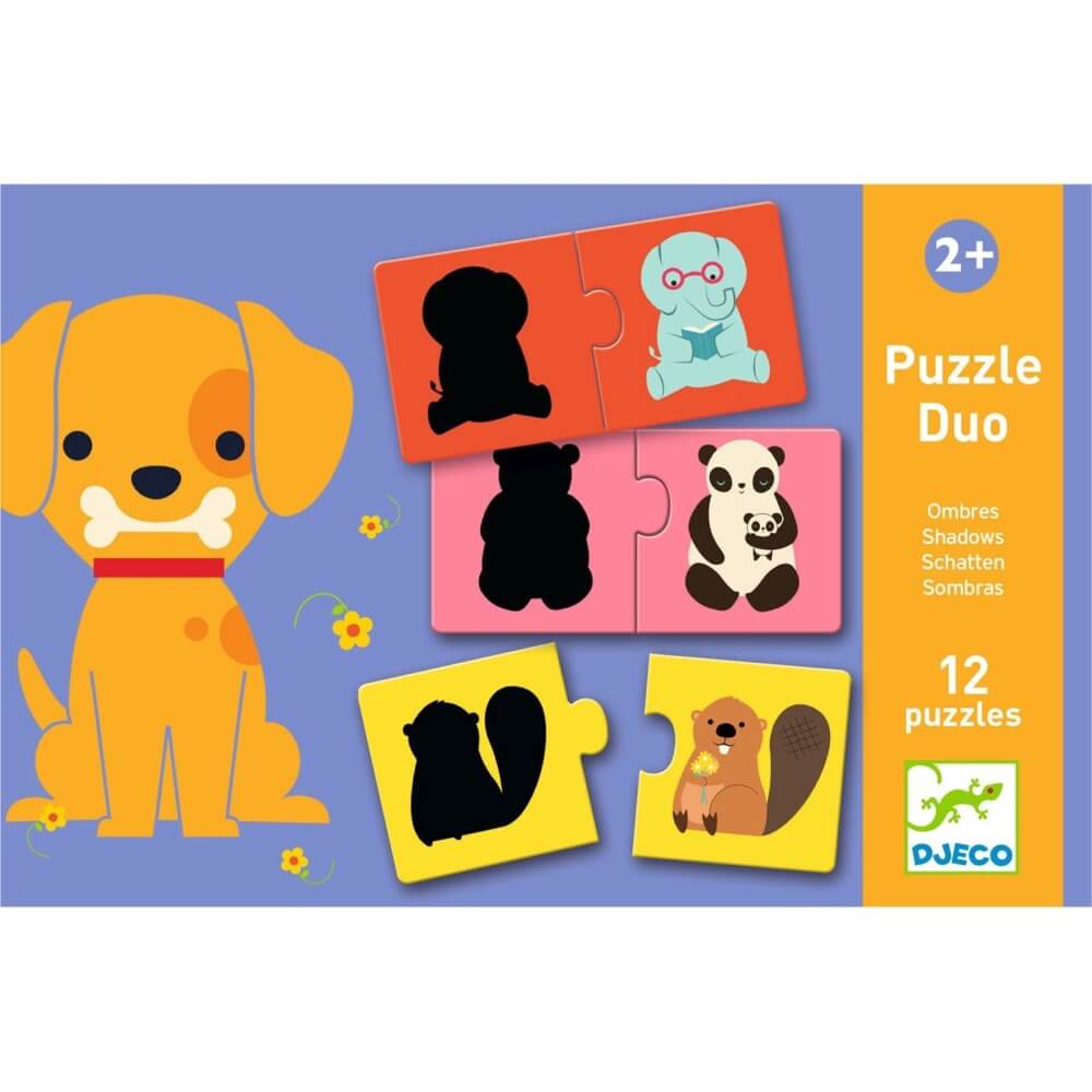 Puzzle duo - Ombres-Djeco-Boutique LeoLudo