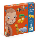 Puzzle géant - Ouistiti et ses amis (4,6,9 pièces) - Casse - têtes - Boutique LeoLudo - Djeco