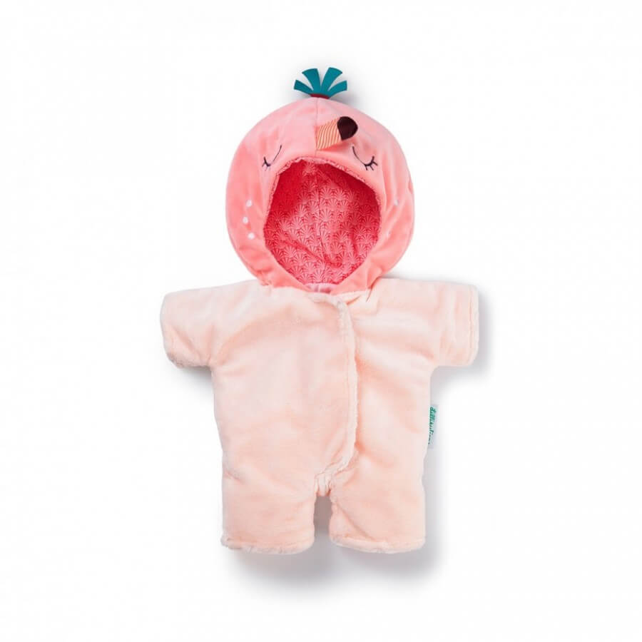 Pyjama combinaison flamant rose pour poupée 36cm-Accessoires poupée-Lilliputiens-Boutique LeoLudo