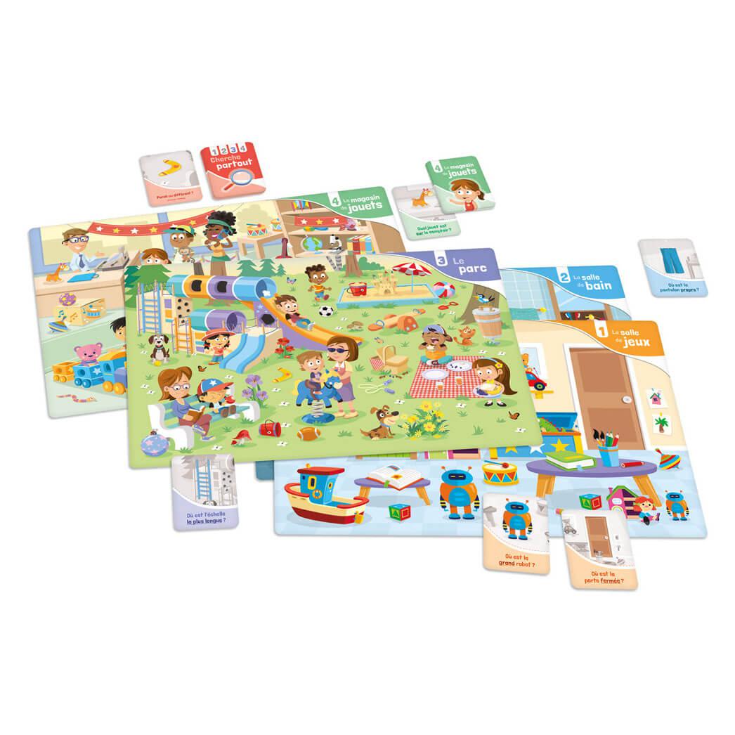Qui cherche quoi où comment? - Jeux de société - Boutique LeoLudo - Placote