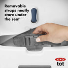 Rehausseur de siège Nest avec coussin amovible-Oxo Tot-Boutique LeoLudo