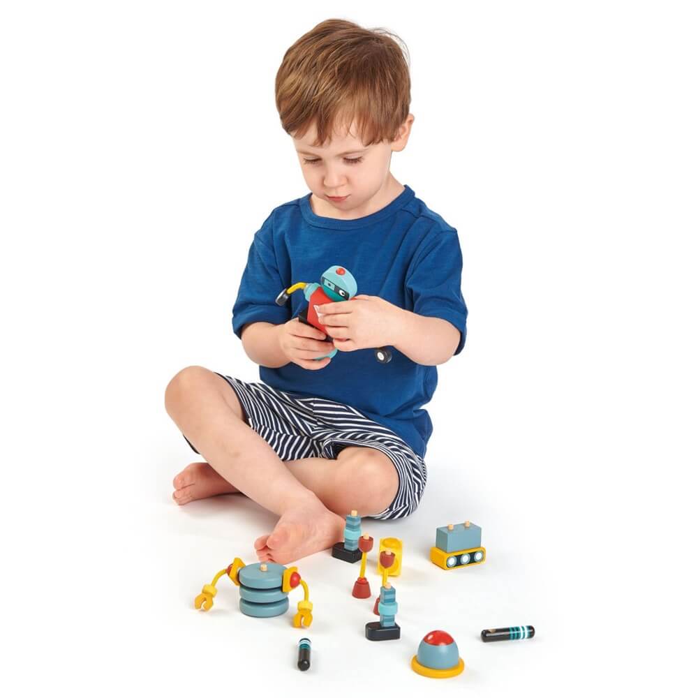 Robots à construire - Jeux d'assemblage - Boutique LeoLudo - Tender Leaf Toys