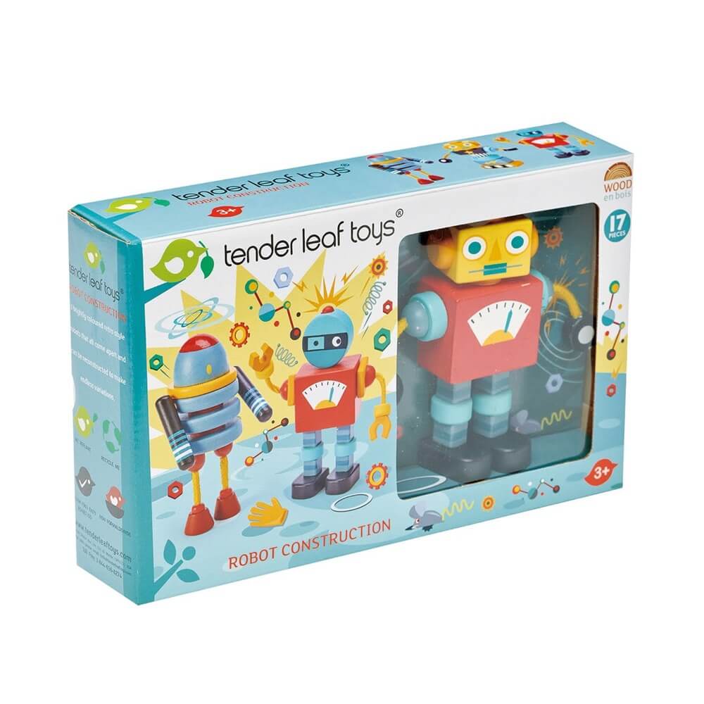 Robots à construire - Jeux d'assemblage - Boutique LeoLudo - Tender Leaf Toys