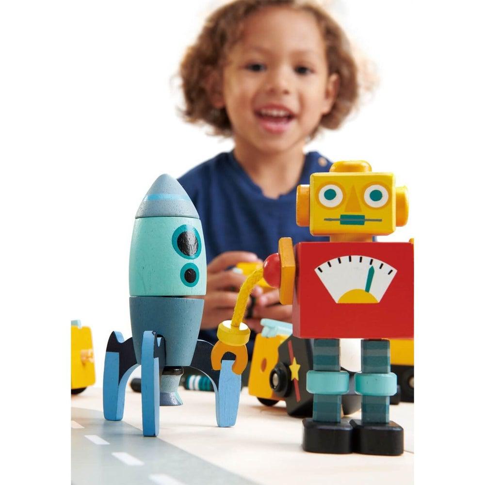 Robots à construire - Jeux d'assemblage - Boutique LeoLudo - Tender Leaf Toys