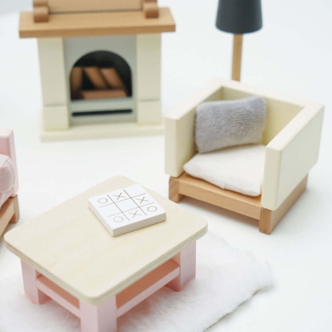 Salon Daisylane pour maison de poupée - Accessoires de maison de poupées - Boutique LeoLudo - Le Toy Van