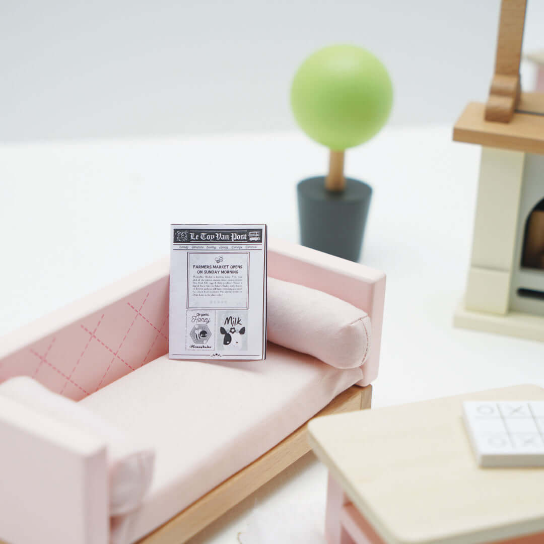 Salon Daisylane pour maison de poupée - Accessoires de maison de poupées - Boutique LeoLudo - Le Toy Van
