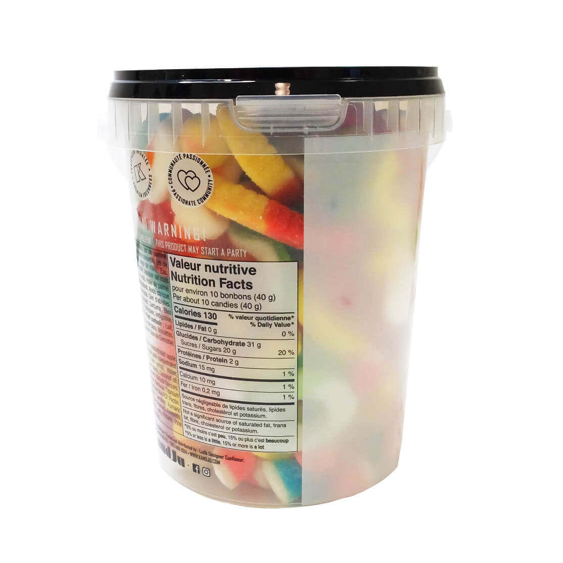 Seau de bonbons mélange de Pâques (700 g) - Nourriture - Boutique LeoLudo - KandJu