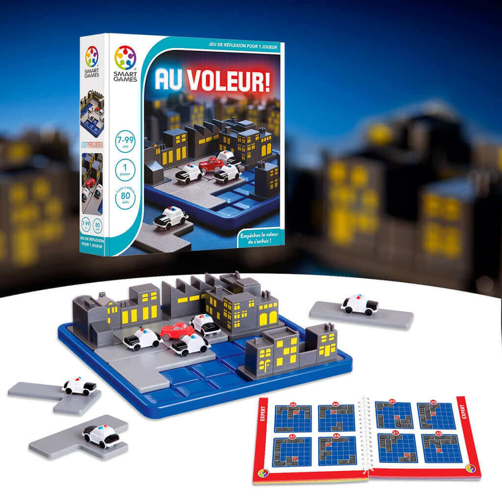 Smart Games - Au voleur -Jeux de logique- Boutique LeoLudo-Smart Games