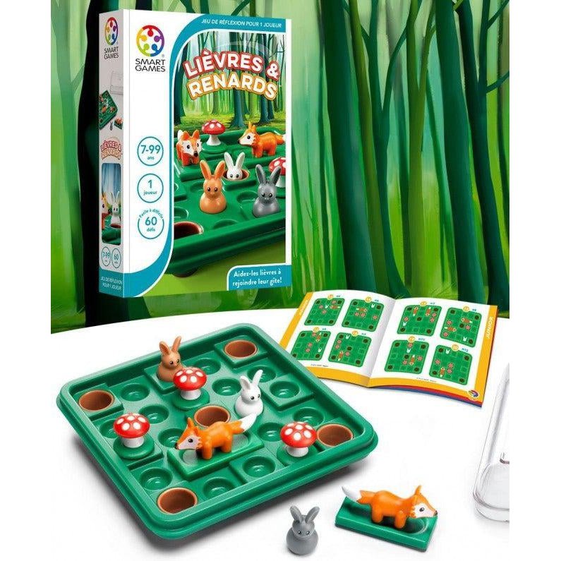 Smart Games - Lièvres et Renards - Jeux de logique - Boutique LeoLudo - Smart Games