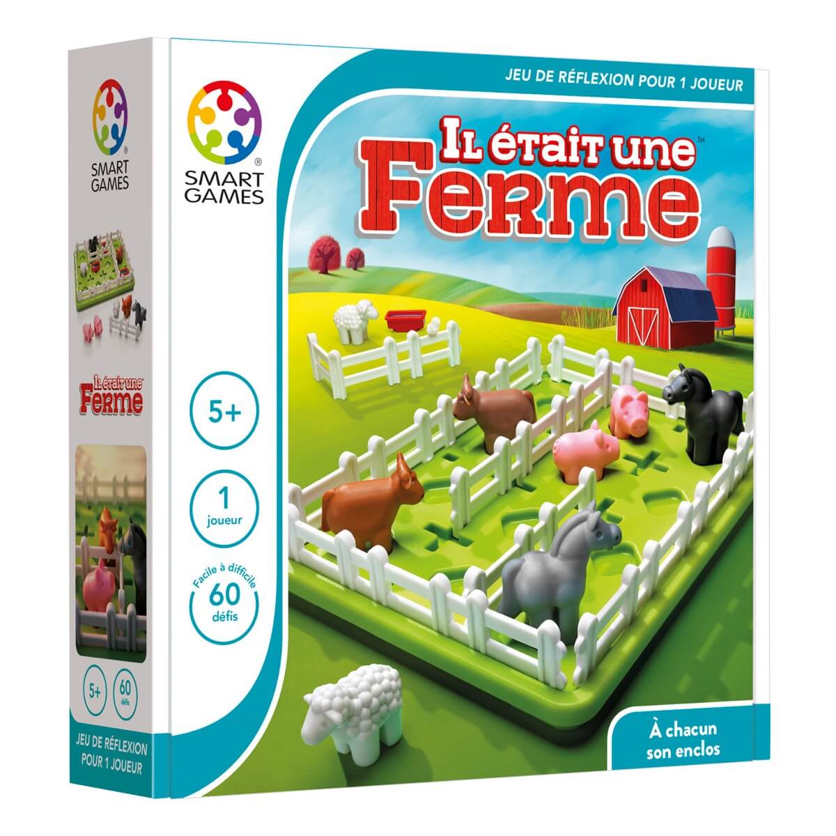 SmartGames - Il était une ferme (FR) - Jeux de logique - Boutique LeoLudo - Smart Games