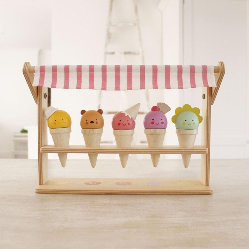 Sourires et boules de glace - Jouets d'imitation - Boutique LeoLudo - Tender Leaf Toys