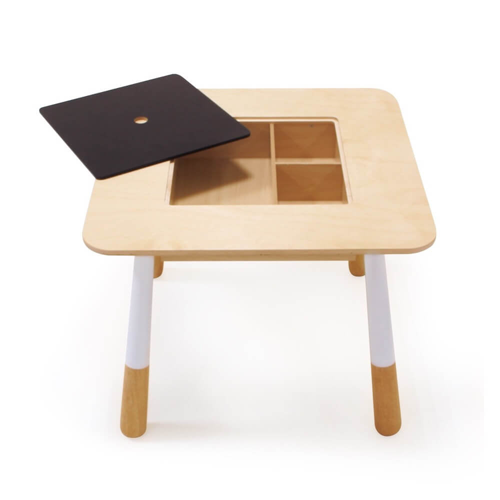 Table en bois Forêt avec espace de rangement - Meubles - Boutique LeoLudo - Tender Leaf Toys