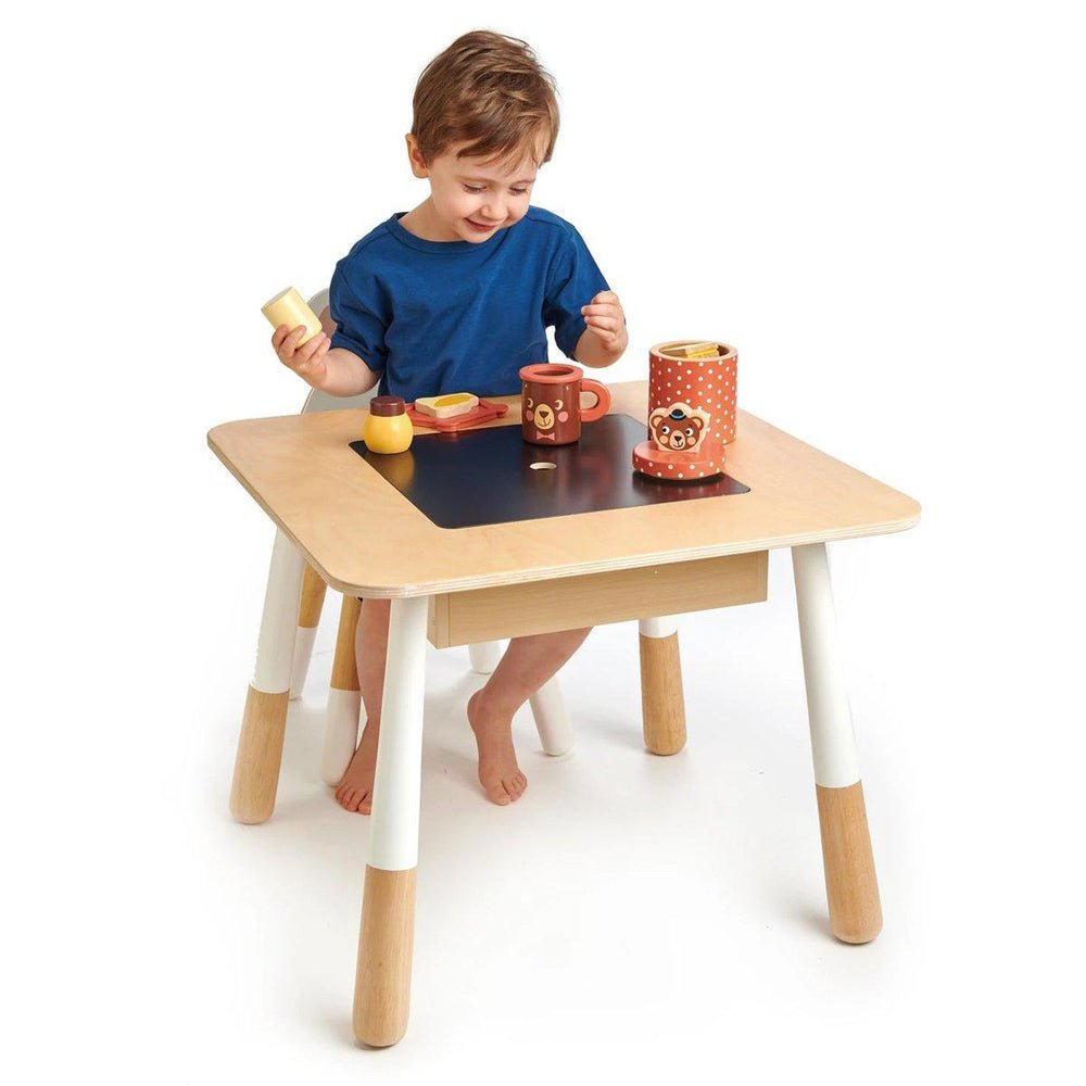 Table et chaises lapin & ours - Meubles - Boutique LeoLudo - Tender Leaf Toys