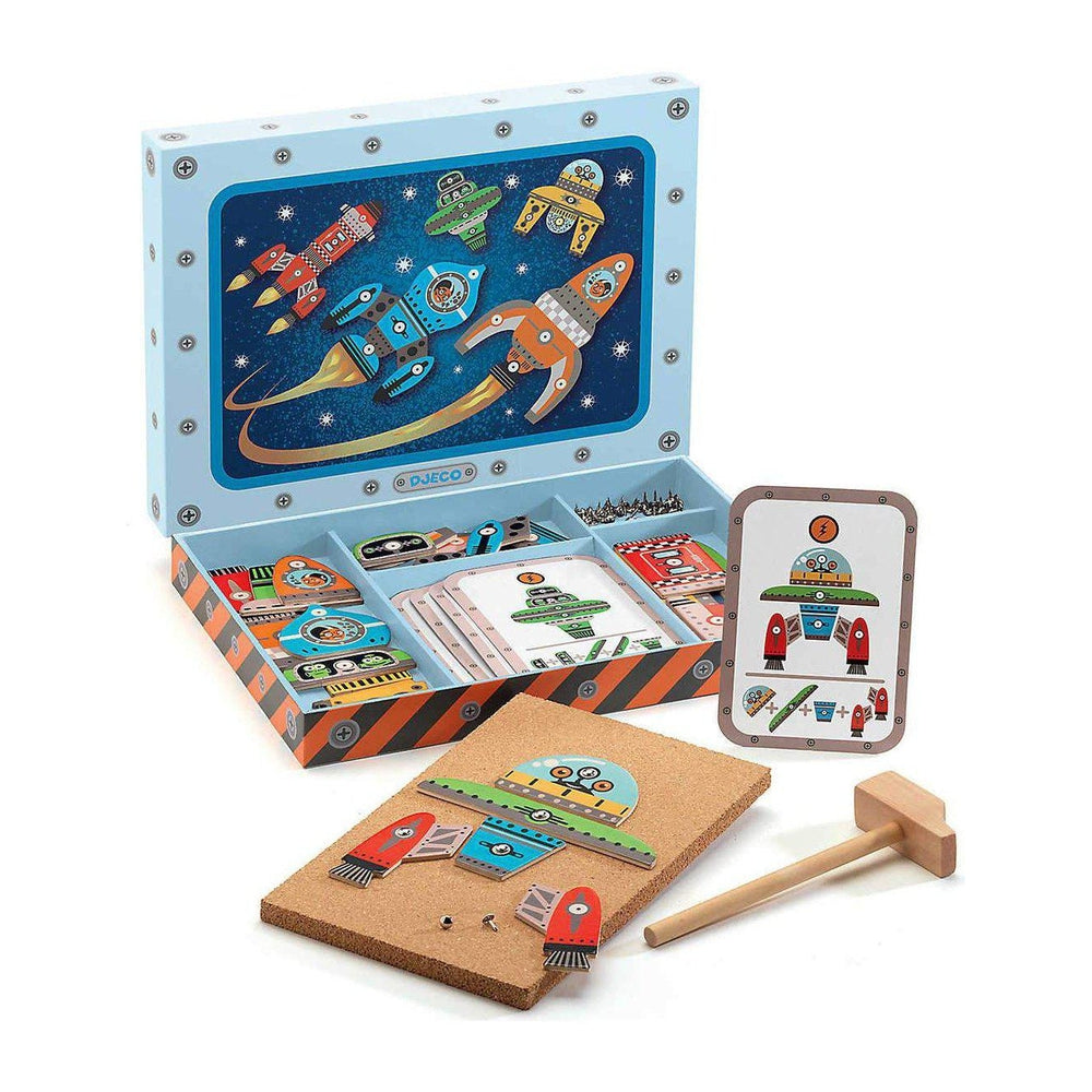 Tap Tap Espace-Jeu d'assemblage-Djeco-Boutique LeoLudo