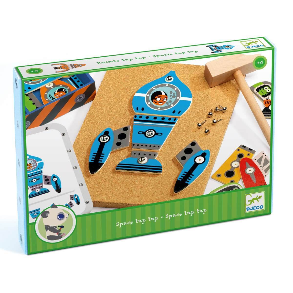 Tap Tap Espace - Jeux d'assemblage - Boutique LeoLudo - Djeco