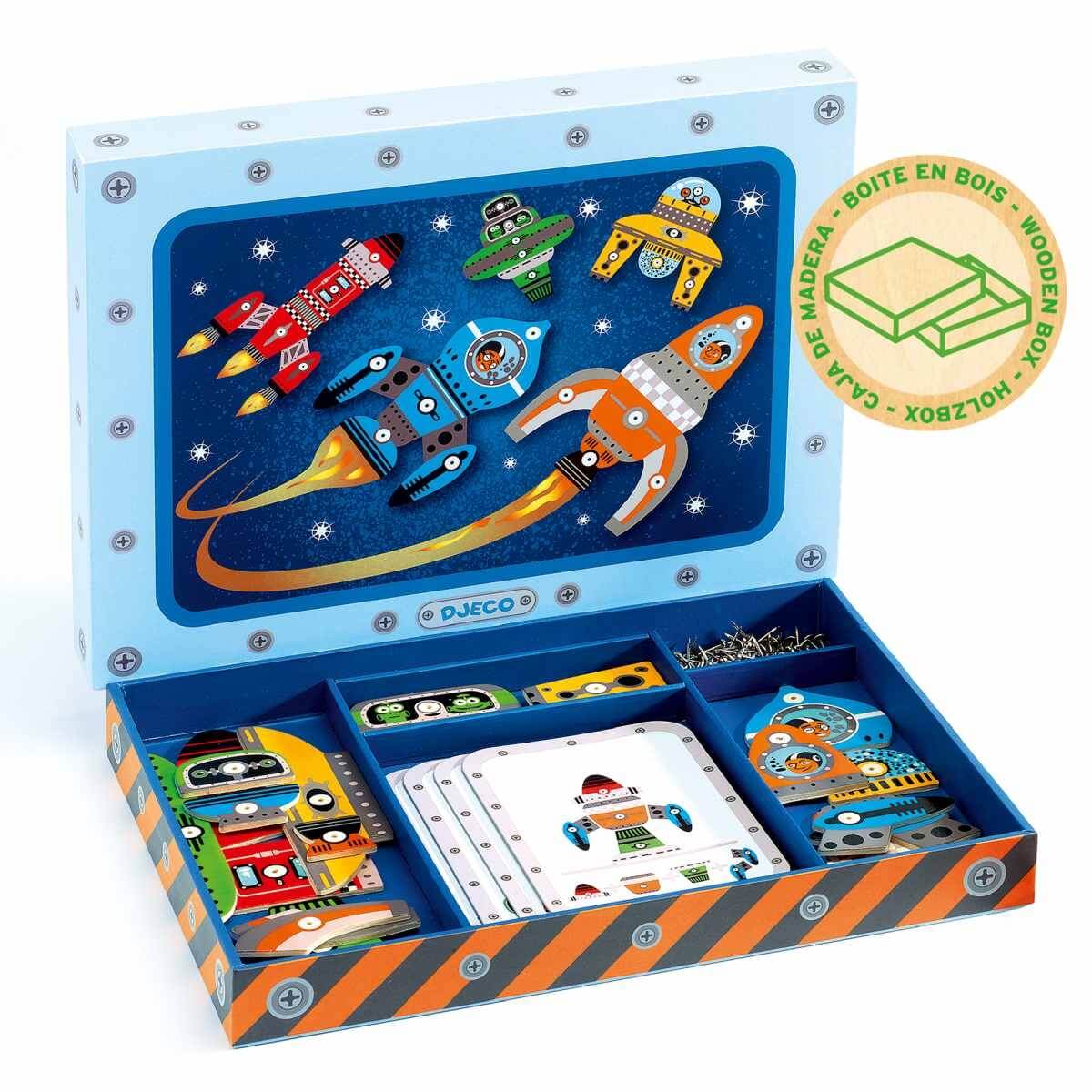 Tap Tap Espace - Jeux d'assemblage - Boutique LeoLudo - Djeco