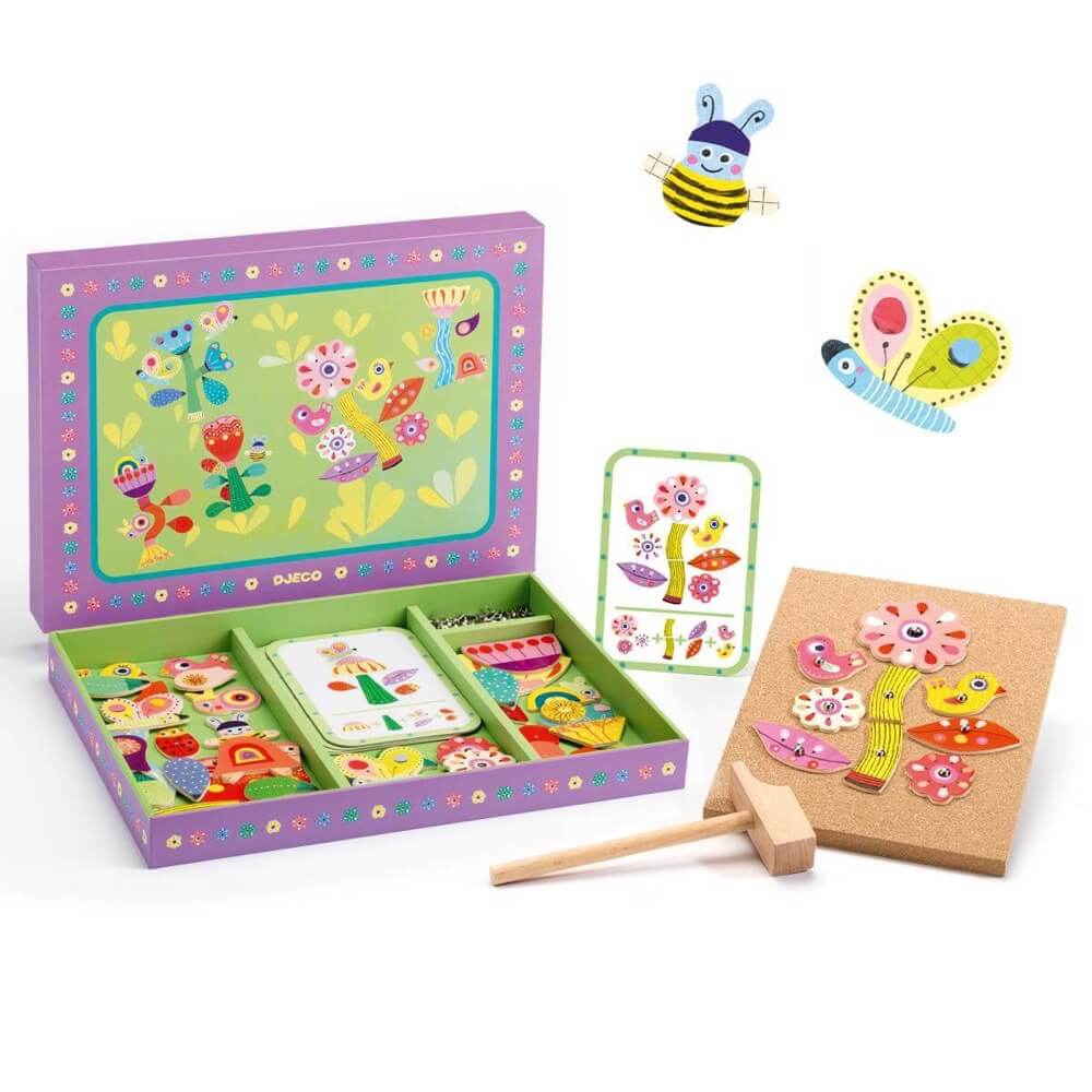 Tap Tap Jardin - Jeux d'assemblage - Boutique LeoLudo - Djeco
