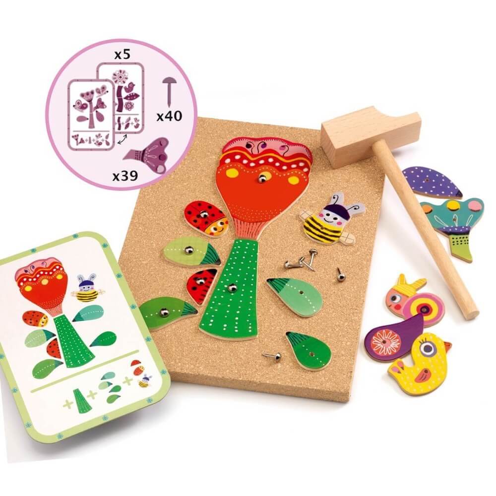 Tap Tap Jardin - Jeux d'assemblage - Boutique LeoLudo - Djeco