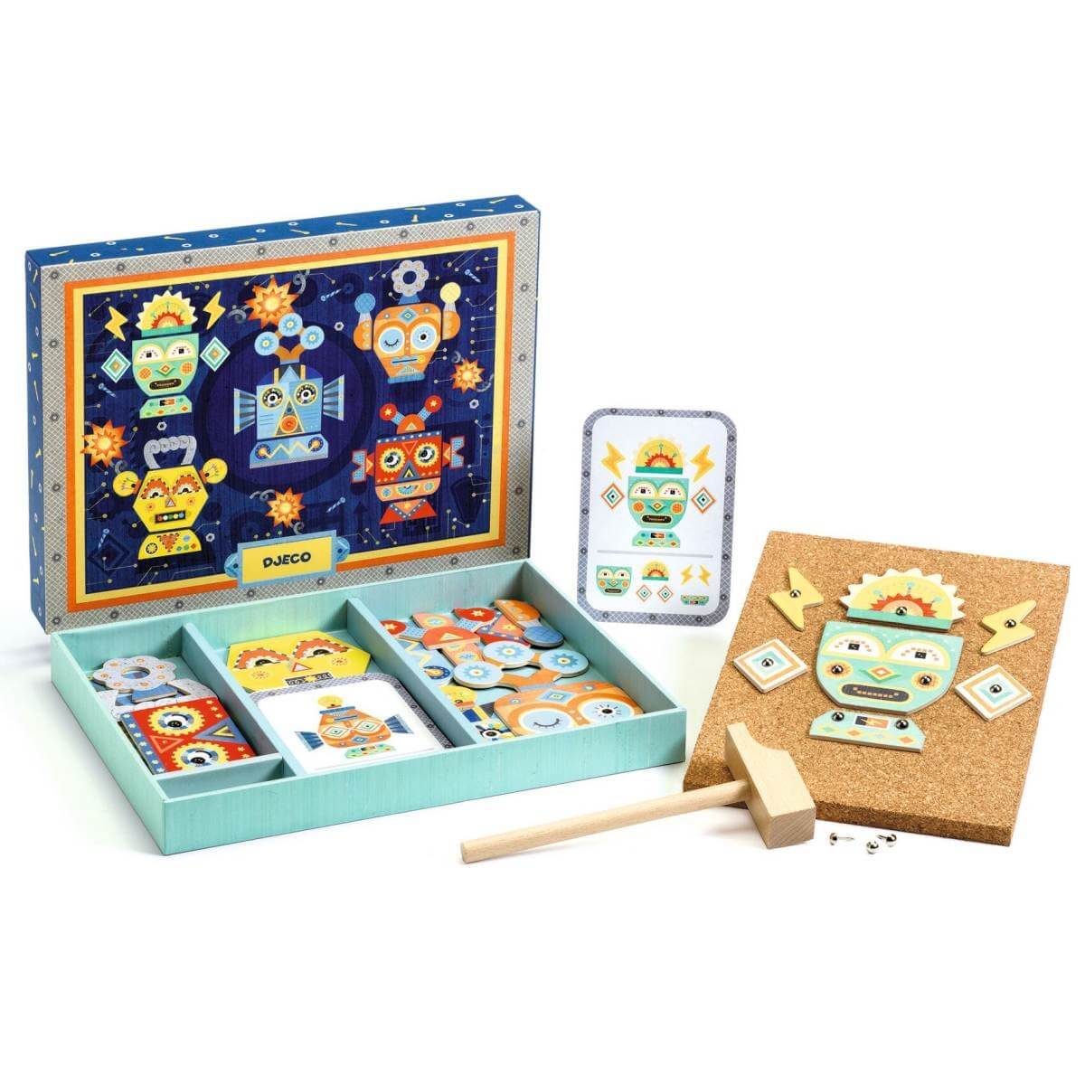 Tap Tap Robots - Jeux d'assemblage - Boutique LeoLudo - Djeco