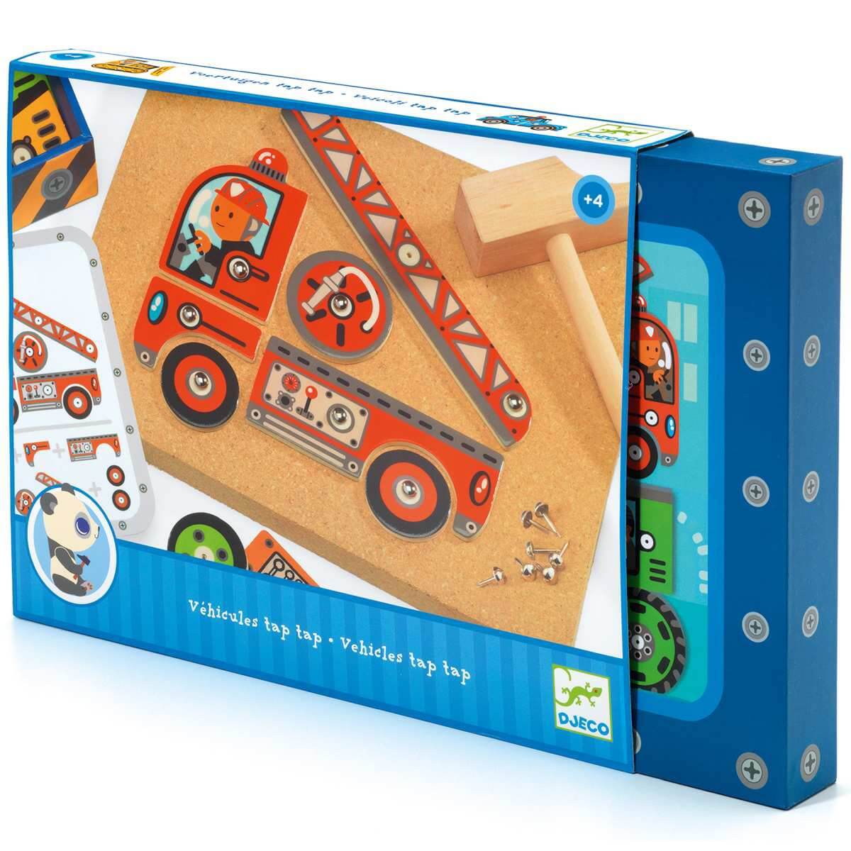 Tap tap Véhicules - Jeux d'assemblage - Boutique LeoLudo - Djeco