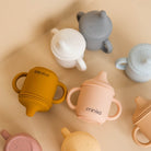 Tasse à bec en silicone - Blush-Minika-Boutique LeoLudo