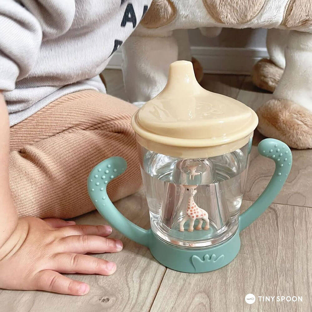 Tasse anti - fuite Sophie la girafe - Alimentation & repas - Boutique LeoLudo - Sophie la girafe