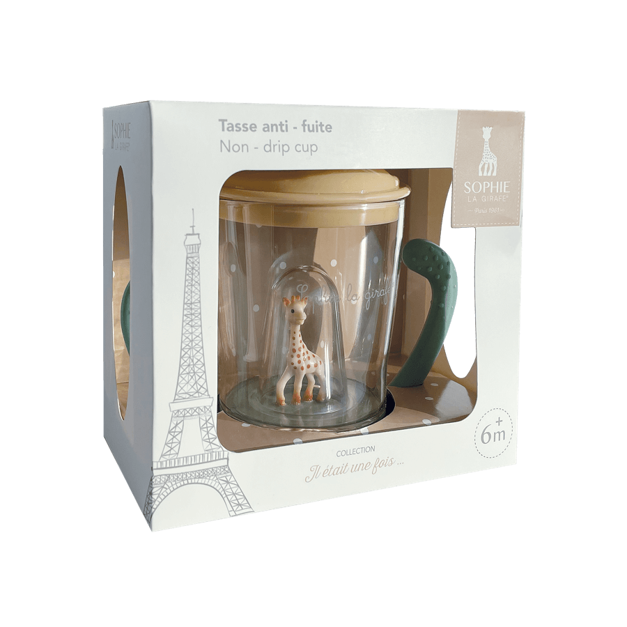 Tasse anti - fuite Sophie la girafe - Alimentation & repas - Boutique LeoLudo - Sophie la girafe