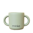 Tasse d'apprentissage avec poignées - Sage - Alimentation & repas - Boutique LeoLudo - Minika