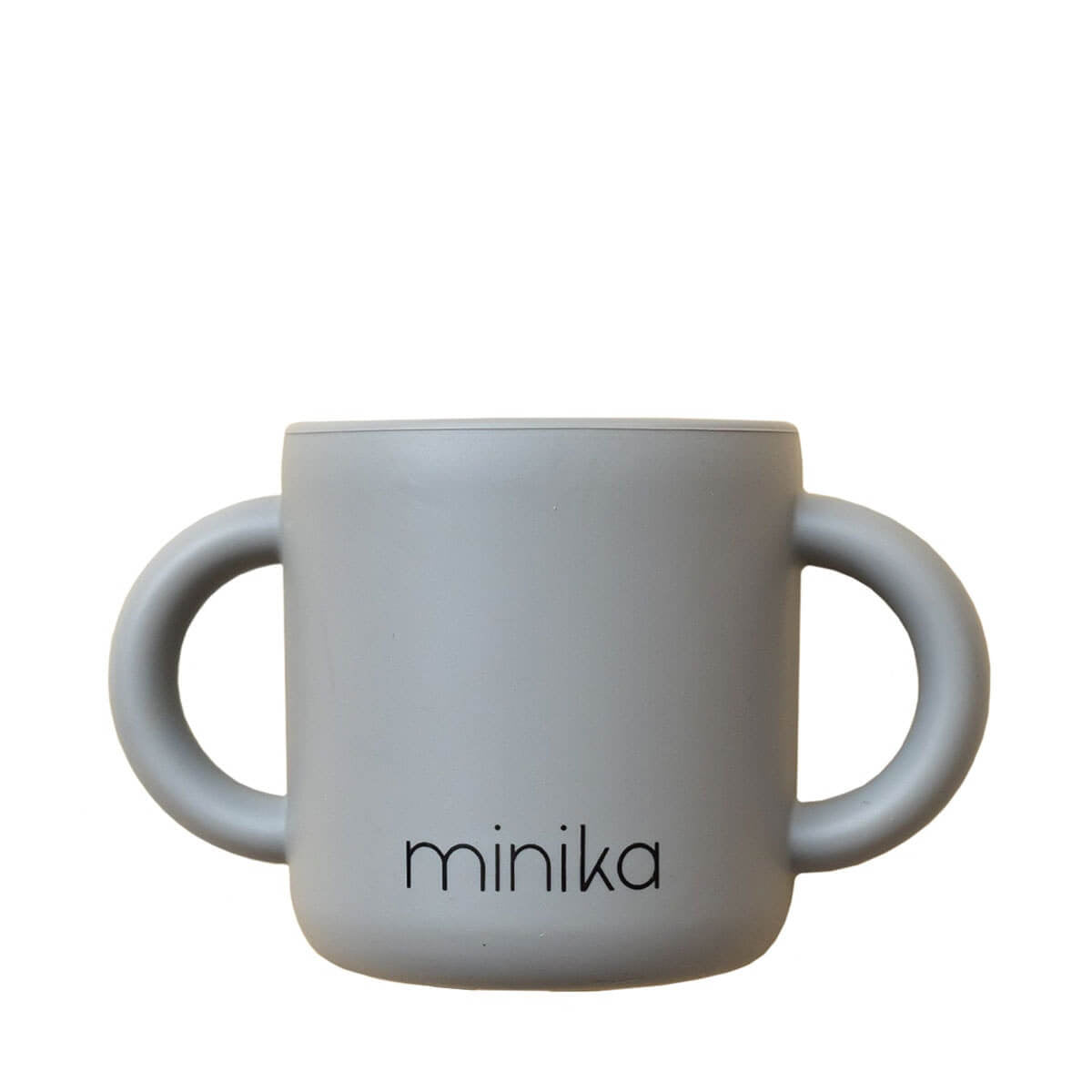 Tasse d'apprentissage avec poignées - Stone - Alimentation & repas - Boutique LeoLudo - Minika