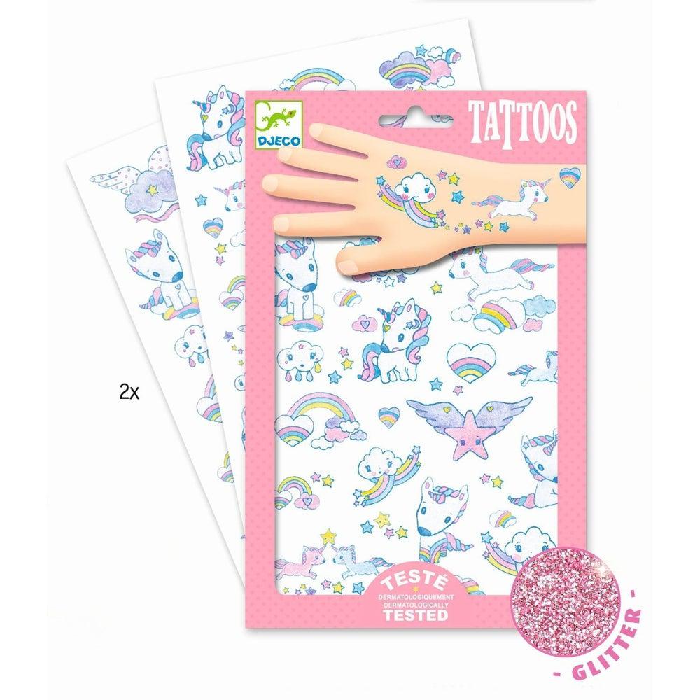 Tatouages thématiques (options de thème) - Tatouages temporaires - Boutique LeoLudo - Djeco