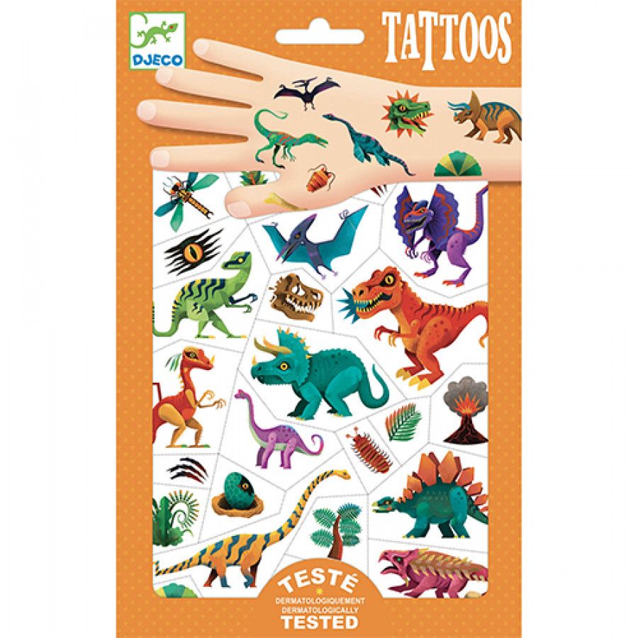 Tatouages thématiques (options de thème) - Tatouages temporaires - Boutique LeoLudo - Djeco