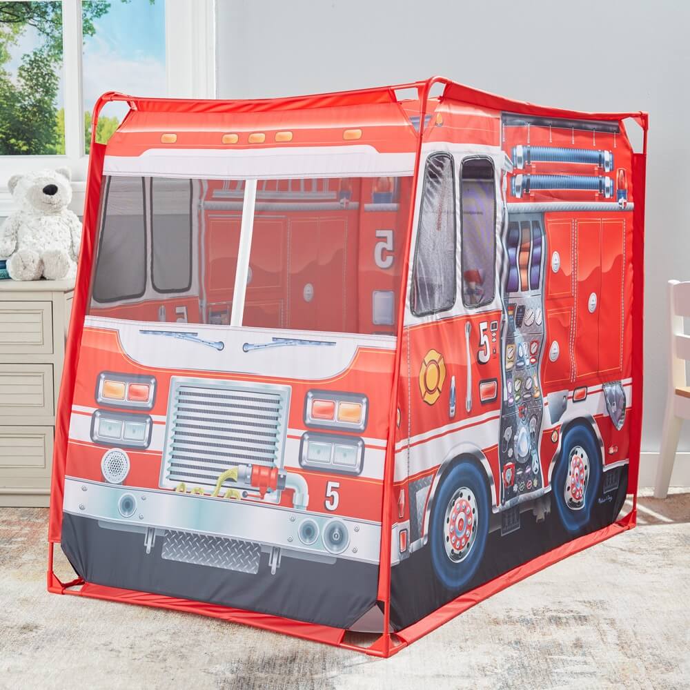 Tente de jeu - Camion de pompiers-Melissa & Doug-Boutique LeoLudo