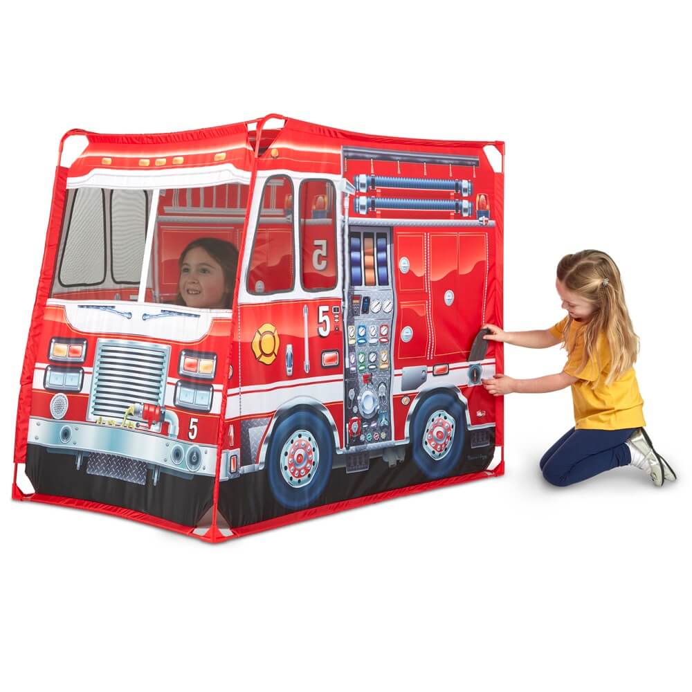 Tente de jeu - Camion de pompiers-Melissa & Doug-Boutique LeoLudo