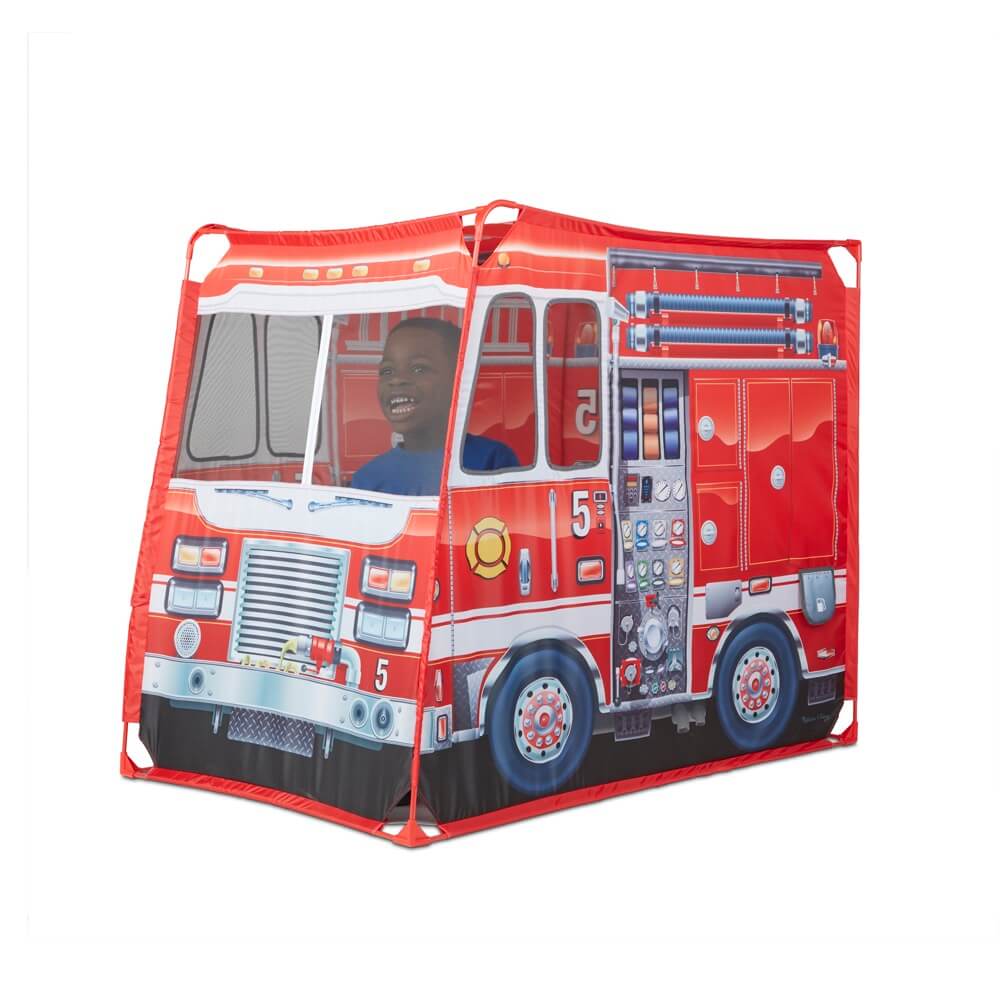 Tente de jeu - Camion de pompiers-Jouet d'imitation-Melissa & Doug-Boutique LeoLudo