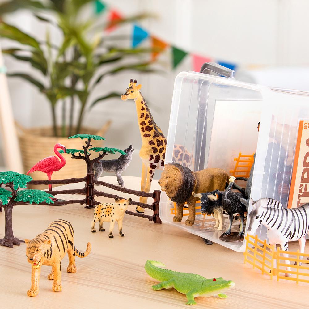 TERRA - Le monde de la Jungle (58 pcs) - Figurines - Boutique LeoLudo - Battat