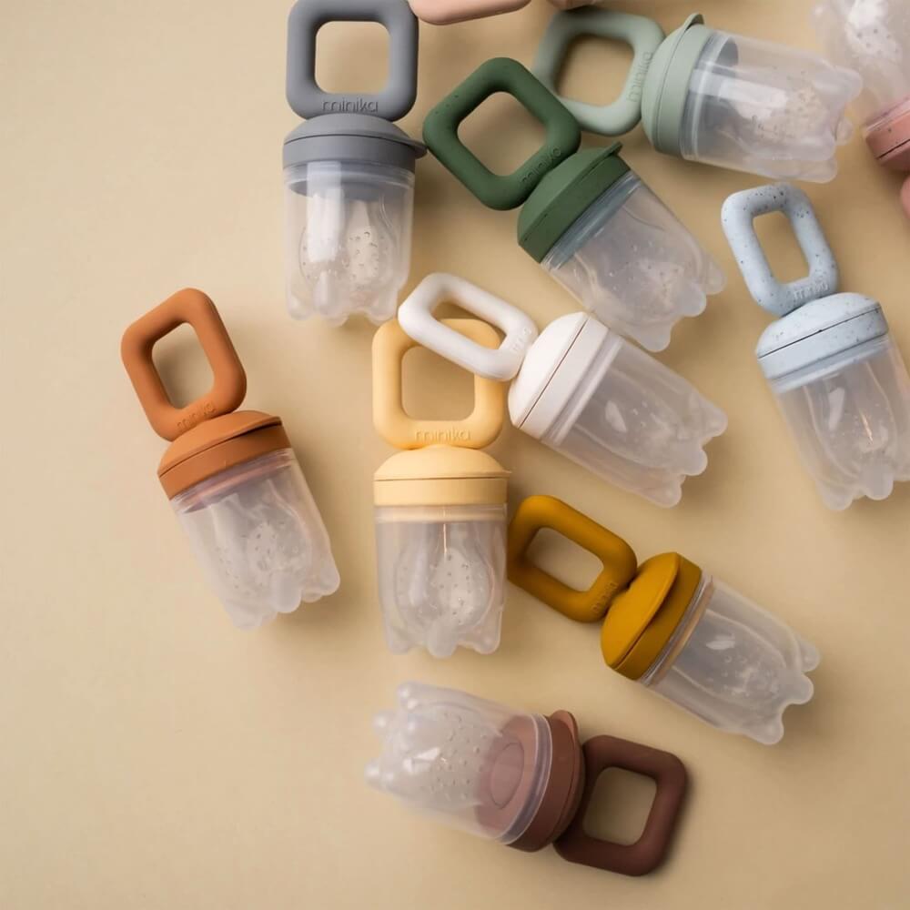 Tétine alimentaire de dentition en silicone -Alimentation & repas- Boutique LeoLudo-Minika