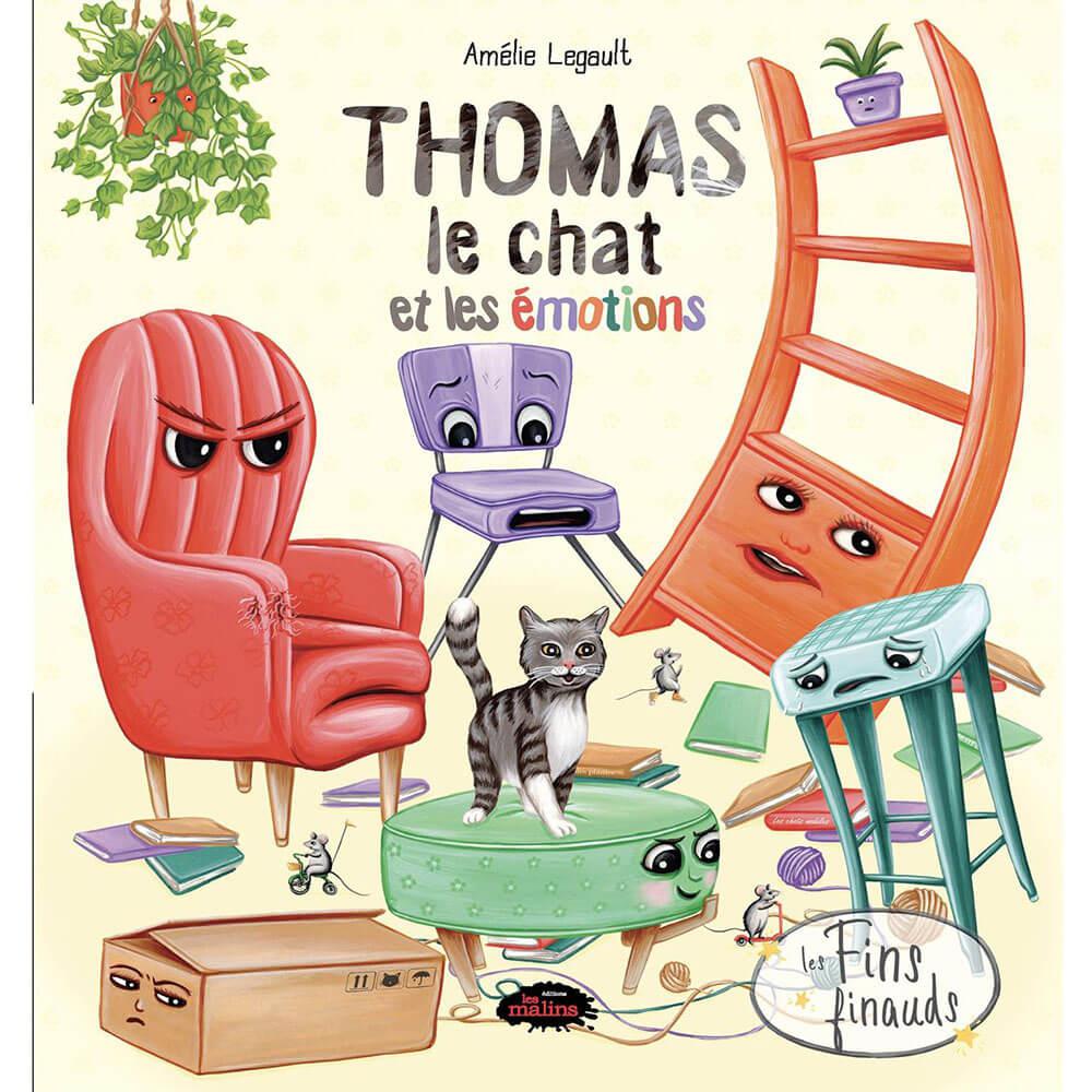 Thomas le chat et les émotions-Éditions les Malins-Boutique LeoLudo