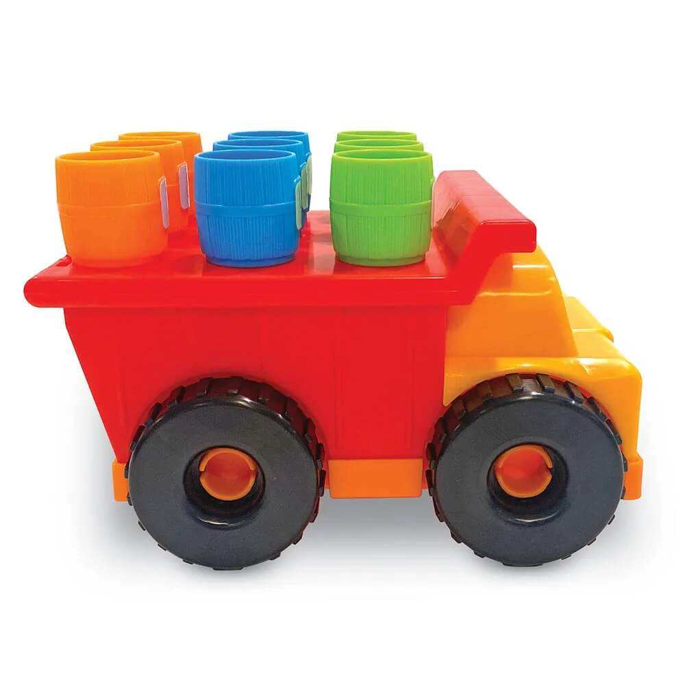 Tony le camion - benne empileur de chevilles - Jeux de construction - Boutique LeoLudo - Learning Resources