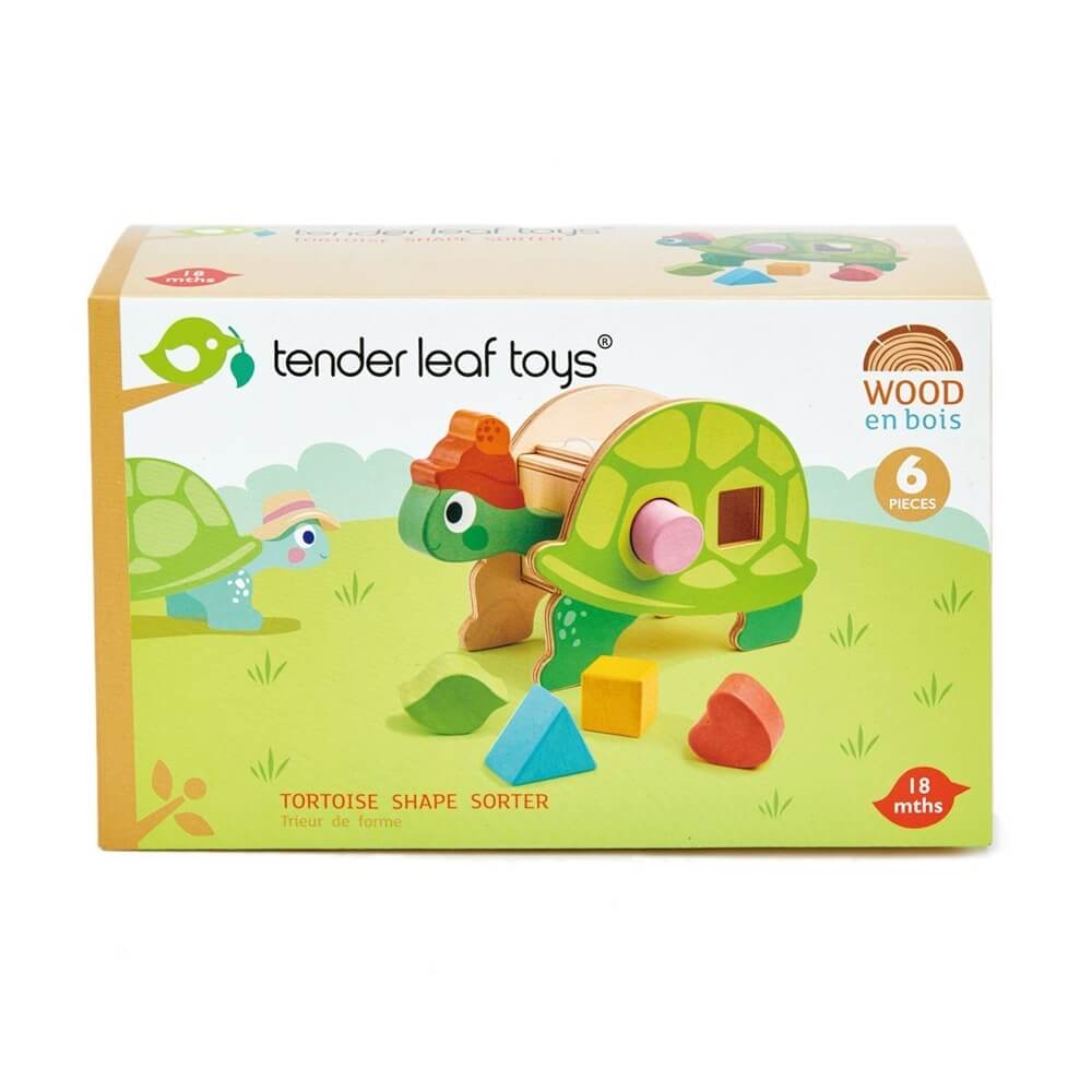 Tortue trieuse de formes-Tender Leaf Toys-Boutique LeoLudo