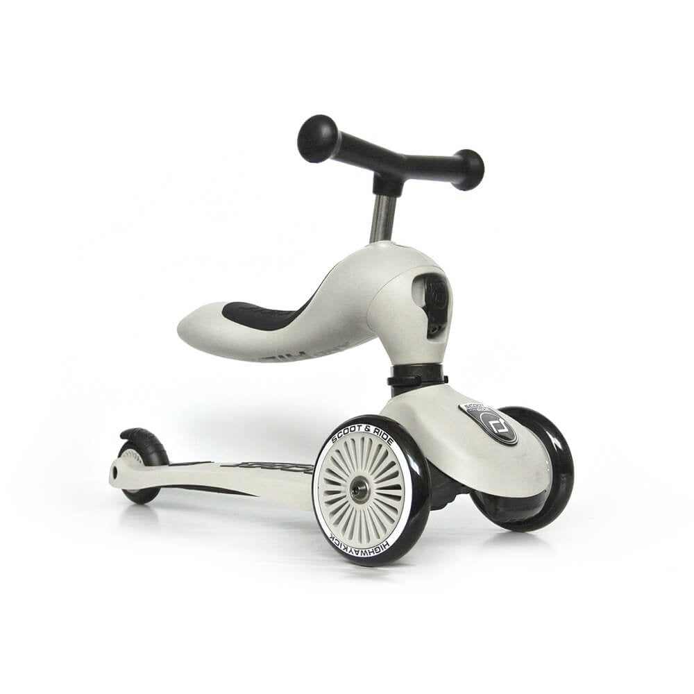Trottinette 2 - en - 1 Highwaykick 1 - Ash - Jeux d'extérieur - Boutique LeoLudo - Scoot & Ride