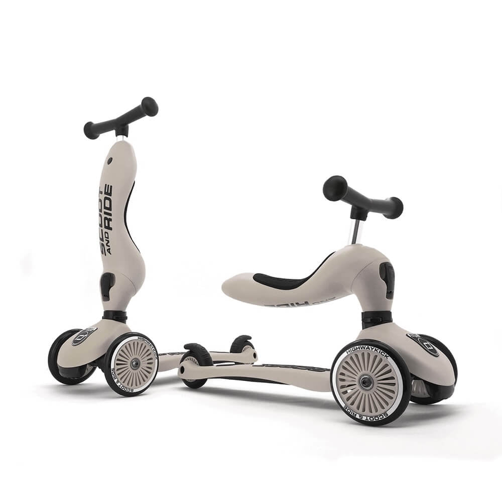 Trottinette 2 - en - 1 Highwaykick 1 - Ash - Jeux d'extérieur - Boutique LeoLudo - Scoot & Ride