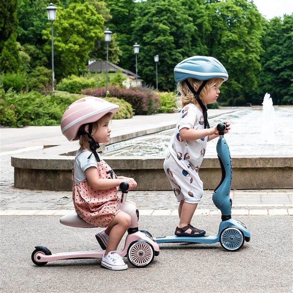 Trottinette 2 - en - 1 Highwaykick 1 - Vert Forêt - Jeux d'extérieur - Boutique LeoLudo - Scoot & Ride