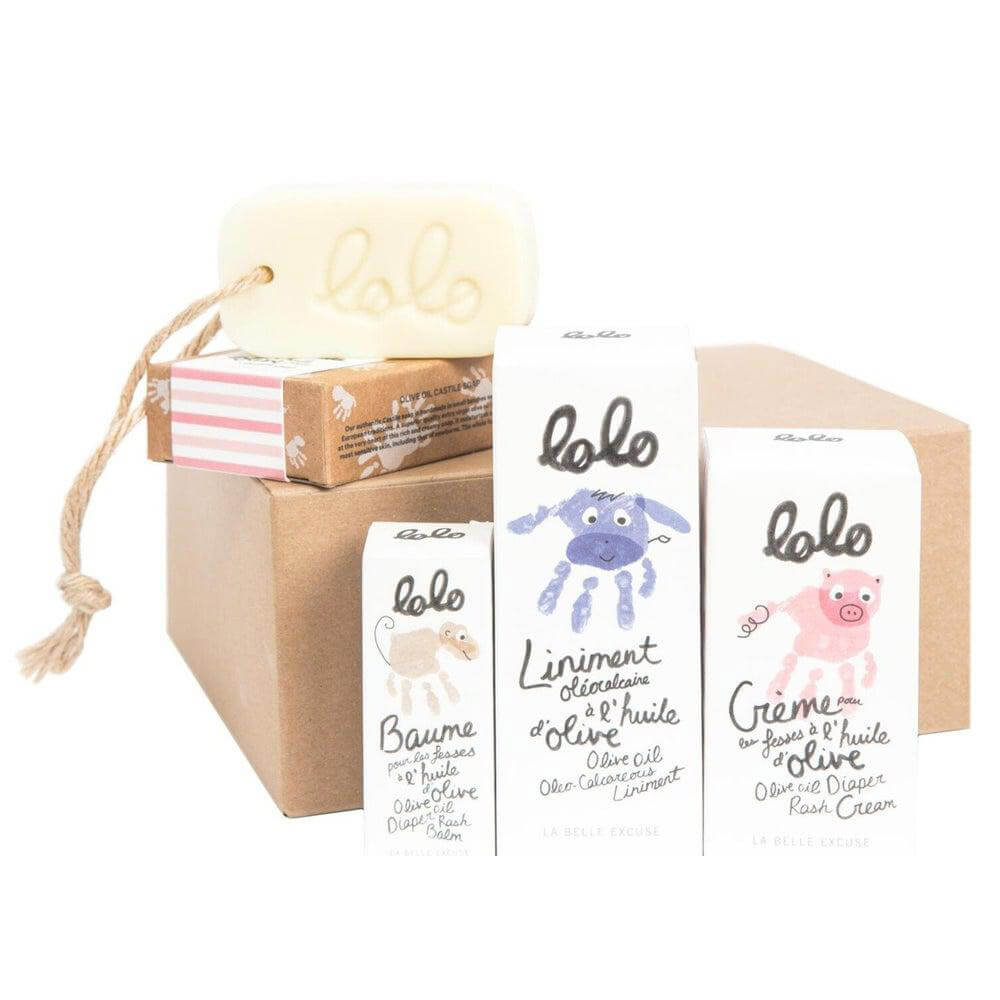 Trousse douceur pour peau sensible - Soins et hygiène - Boutique LeoLudo - lolo et moi