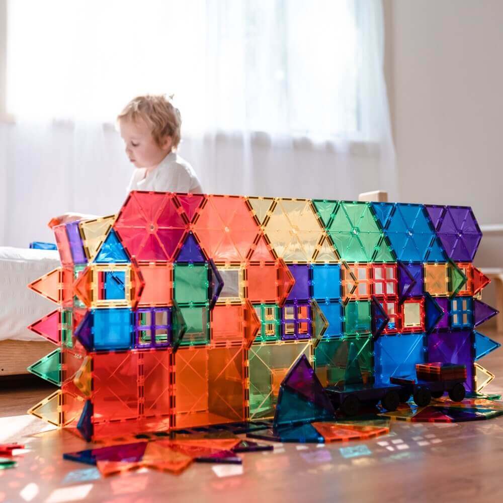 Tuiles de construction magnétiques - Mega Pack (212 pcs) - Jeux de construction - Boutique LeoLudo - Connetix