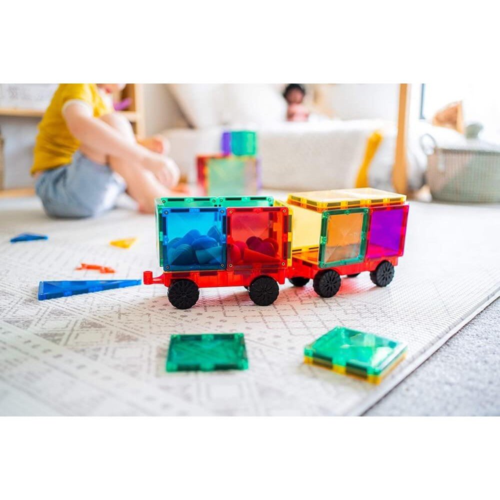 Tuiles magnétiques Rainbow Motion Pack (24 pcs) - Jeux de construction - Boutique LeoLudo - Connetix